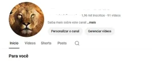 canal do youtube 1.966 inscritos