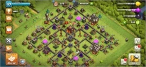 Contas Clash Of Clans Cv10 mediano e Cv8 full