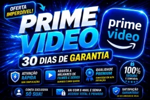 Prime Video 30 Dias | Conta Exclusiva ⭐⭐⭐⭐⭐ (o melhor)