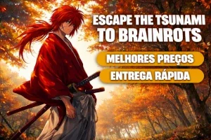 Draculini Meowlini Fuja Do Tsunami Para Brainrots/Escape Tsu