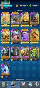 Conta Clash Royale
