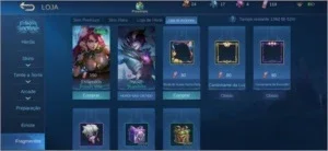 Vendo conta no Mítico com Skin Hero