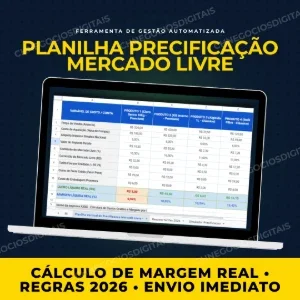 Planilha Precificação Mercado Livre 2026 Atualizada