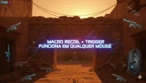 ‼️ Funciona Em Qualquer Mouse – Cs 2 Macro Recoil Vitalicio