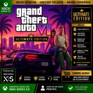 🔥 GTA 6 Ultimate Edition Xbox Series S/X | Mídia Parental