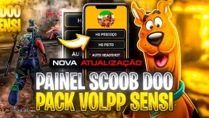 🐶 Painel Scooby-Doo Ff - Ios - Entrega
