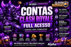 Contas Clash Royale - As Melhores Contas Do Mercado!!