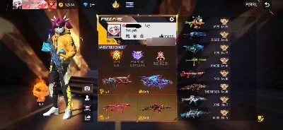 Conta gemada free fire prime 7