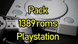 Pack mais de 1.000 jogos PS1