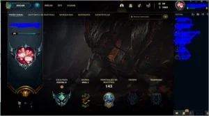 Conta lol platina