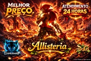 KAMAS ALLISTERIA - MELHOR PREÇO - ONLINE - 15 MIN 🟢(ONLINE)