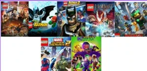Pacote LEGO Steam — Batman, DC, Marvel, LOTR (7 Jogos)