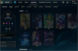 Conta League Of Legends - Ouro 3 - 31 Skins