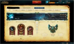 Vendo Conta Lol Plat 4 + 115 Skins + 20 Pag Runas+All Champs