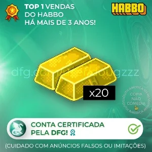 1000 MOEDAS HABBO HOTEL PTBR