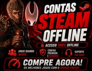 Conta Steam Offline - Entrega Imediata