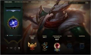 Conta League of Legends (LOL)