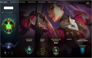 Conta LOL, PLATINA 3