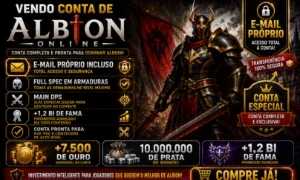 Conta Albion Online Top Tier | 1,2 Bi Fama + 7.500 Ouro