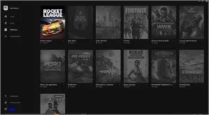 conta epic com alguns games