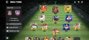 Conta de ea fc mobile com 98 ger
