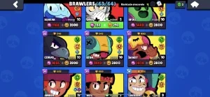 Conta de Brawl stars