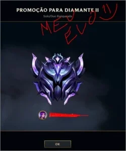 Elojob ou coach Ate o gold para garantir a skin vitoriosa