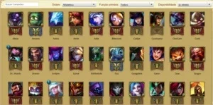 Conta League of Legends Platina 4