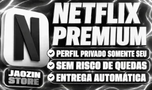 Netflix 4K Ultra Hd 30 Dias | 1 Tela Com Pin + Entrega Autom