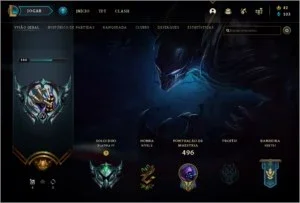 Conta LoL - Platina 4 - 84 Skins - Todos os champions