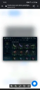 Conta Rara League of Legends