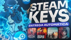 🛍️ Steam Keys Aleatorias + (Envio Automático)