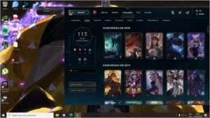 CONTA LOL TODOS OS CAMPEÕES HABILITADA VARIAS SKINS