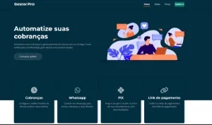 Gestor De Cobrança 2026 com pagamento integrado Codigo fonte