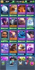 Conta Clash Royale Nivel 13 + de 1 MILHÃO de moedas