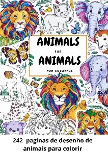 Animais Fantástico E-book Para Colorir