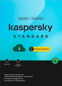 Kasperksy Standard Android Licença 1 ano Chave de ativação