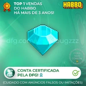 CONTAS COM DIAMANTES - HABBO HOTEL PTBR