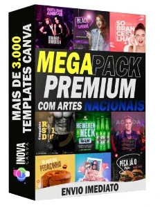 3.000 Artes Editáveis No Canva