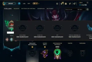 Unranked com TODOS os Champs e 171 Skins +2 Prestigios