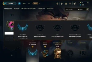 Platina 3 com 50 Champs e 11 Skins