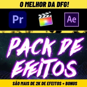 [Barato] O Melhor Pack De Efeitos Para Seus Vídeos