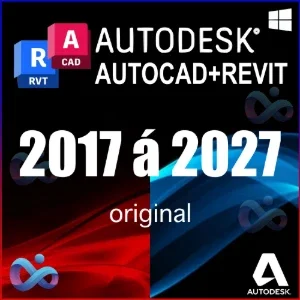 Autocad + Revit para windows - original
