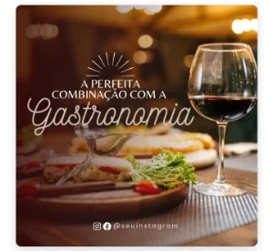 templates editáveis de vinhos no Canva: