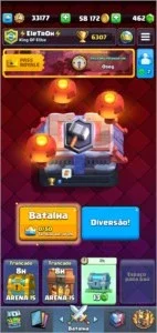 CONTA CLASH ROYALE