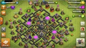Clash of Clans - CV 09 barato e com TROCA DE NOME