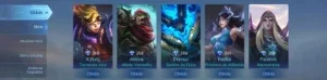 Conta Mobile Legends