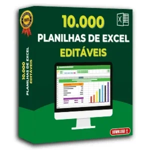 10.000 Planilhas Prontas e Modelos Editáveis 