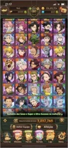 Accont 7ds NANATSU NO TAIZAI - GRAND CROSS GLOBAL 3kk