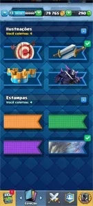 CONTA CLASH ROYALE MAX